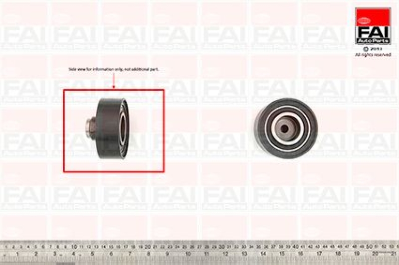 FAI AutoParts Deflection/Guide Pulley, timing belt