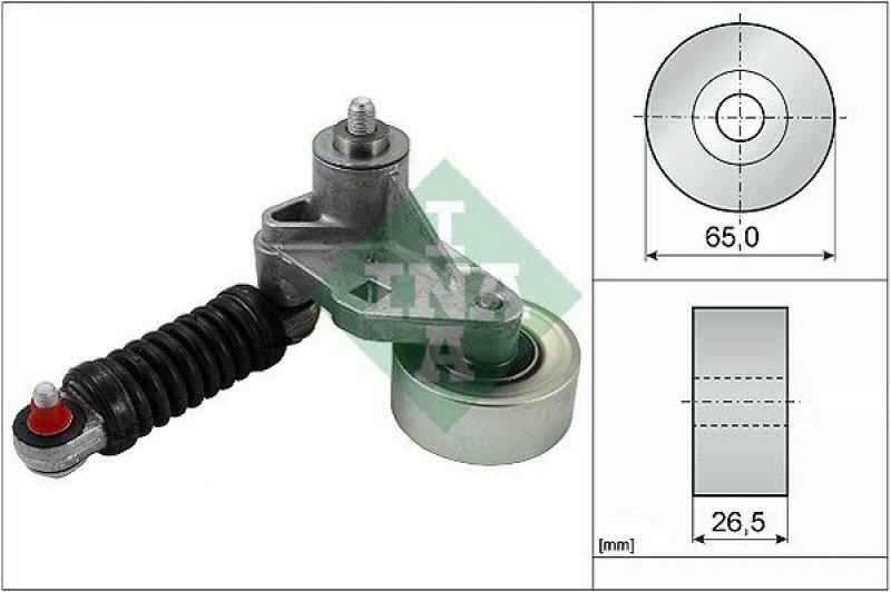 INA Tensioner Lever, v-ribbed belt