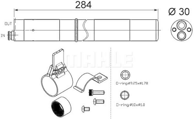MAHLE Trockner, Klimaanlage