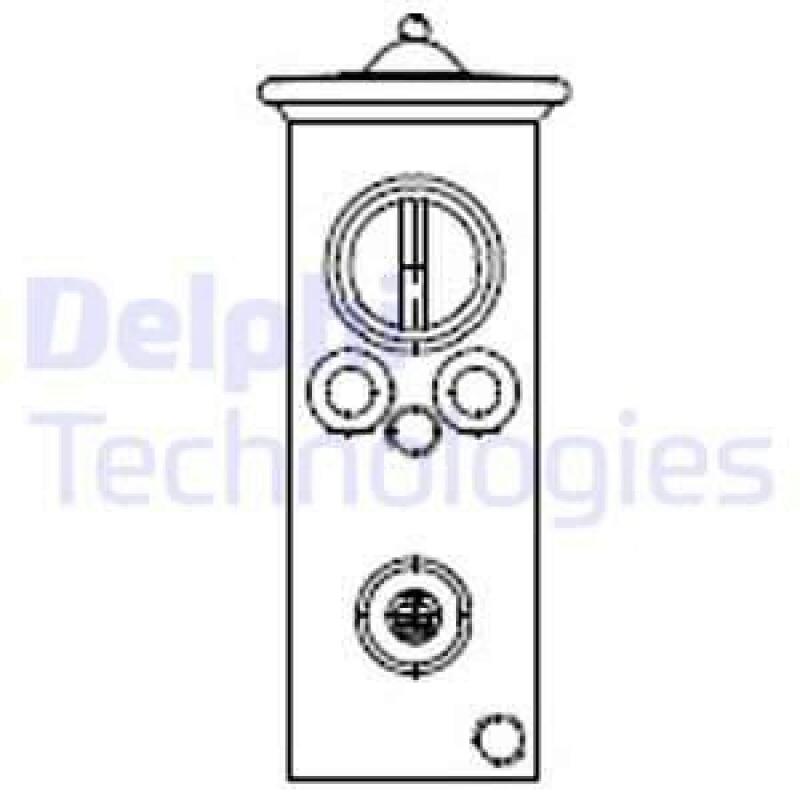 DELPHI Expansion Valve, air conditioning