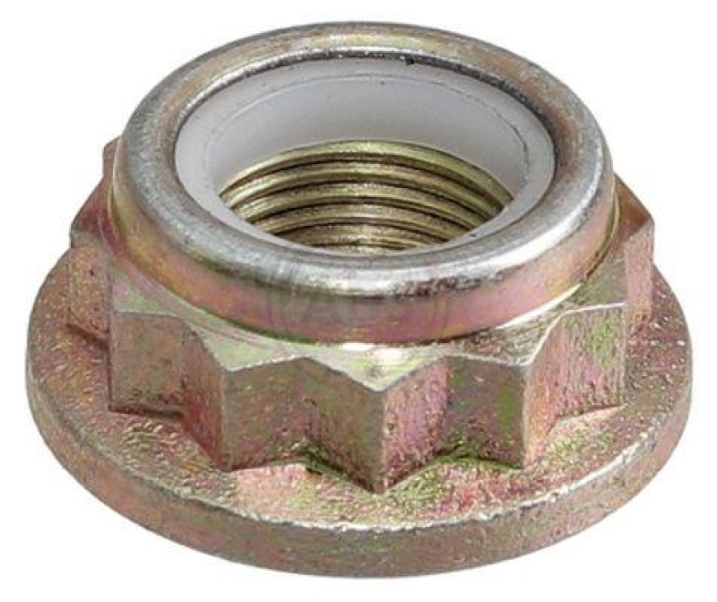 Nut, stub axle