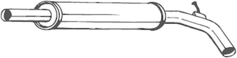 BOSAL Mittelschalld&auml;mpfer 233-539