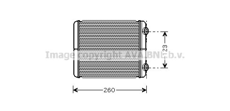 AVA QUALITY COOLING Heat Exchanger, interior heating