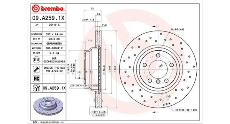 MAGNETI MARELLI Bremsscheibe