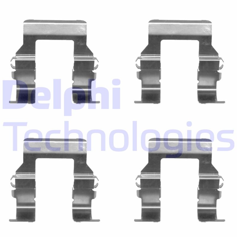 DELPHI Zubeh&ouml;rsatz, Scheibenbremsbelag LX0367