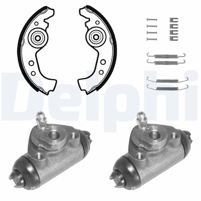 DELPHI Bremsbackensatz 691