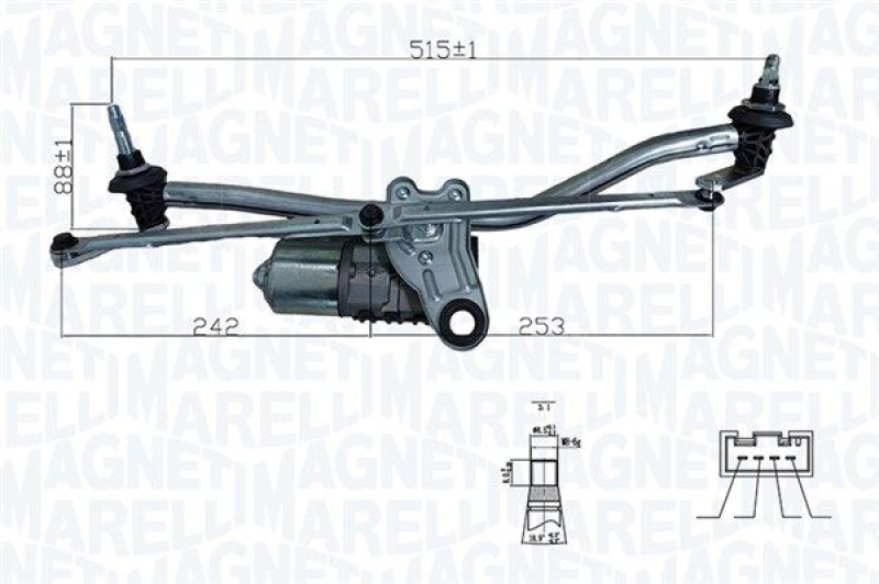 MAGNETI MARELLI Scheibenreinigungsanlage