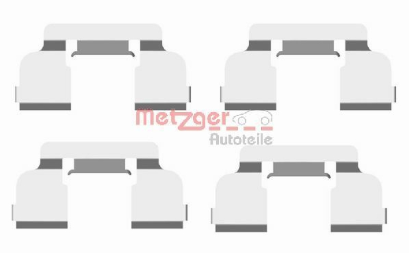 METZGER Accessory Kit, disc brake pad