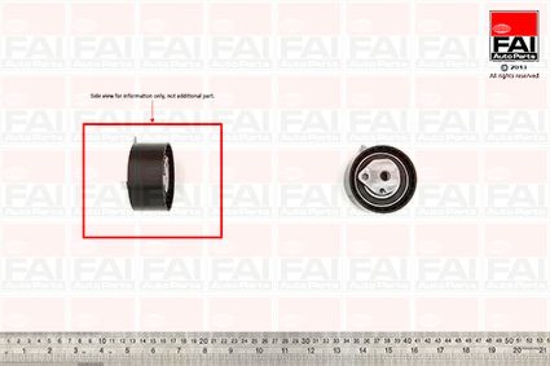 FAI AutoParts Tensioner Pulley, timing belt