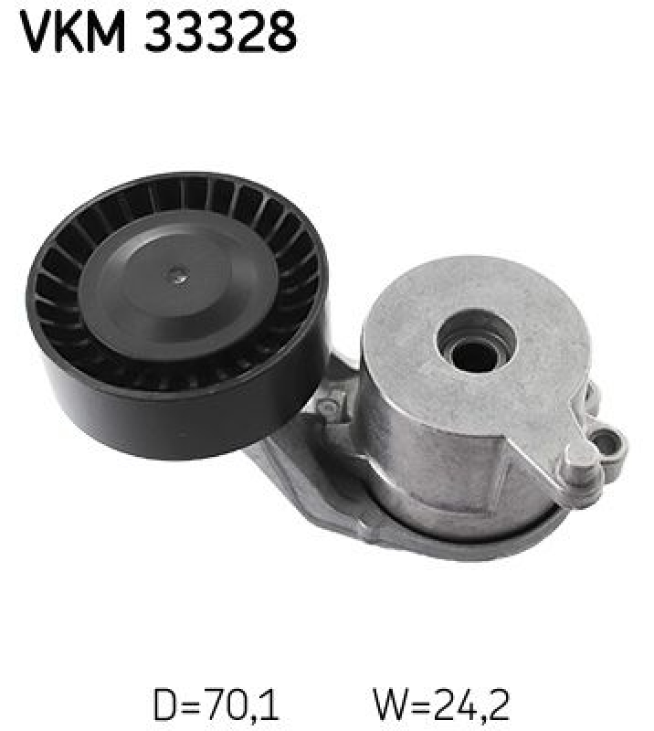 SKF Tensioner Pulley, V-ribbed belt