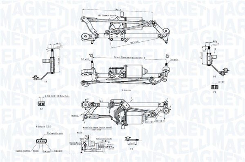 MAGNETI MARELLI Scheibenreinigungsanlage