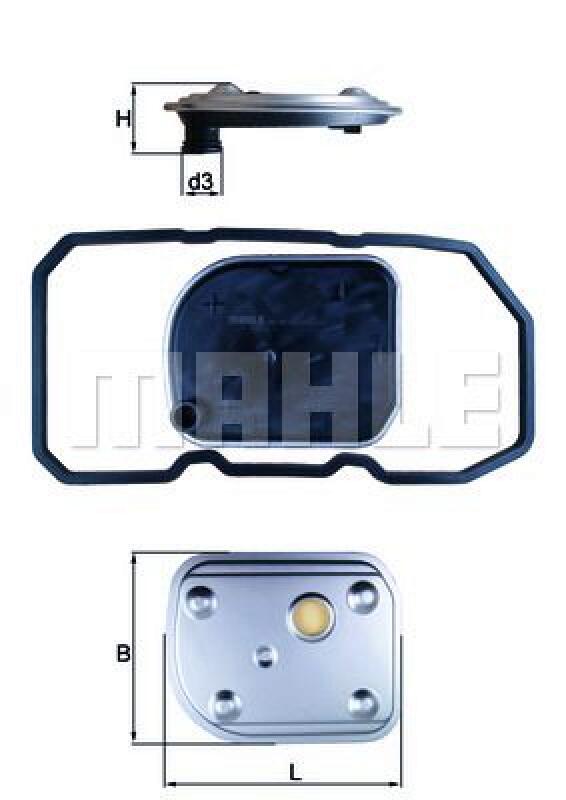 MAHLE Hydraulikfilter, Automatikgetriebe