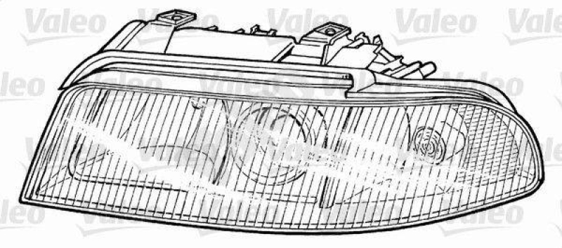 VALEO Headlight ORIGINAL PART