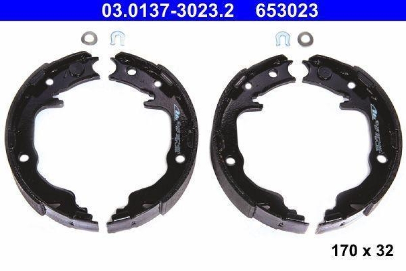 ATE Brake Shoe Set, parking brake