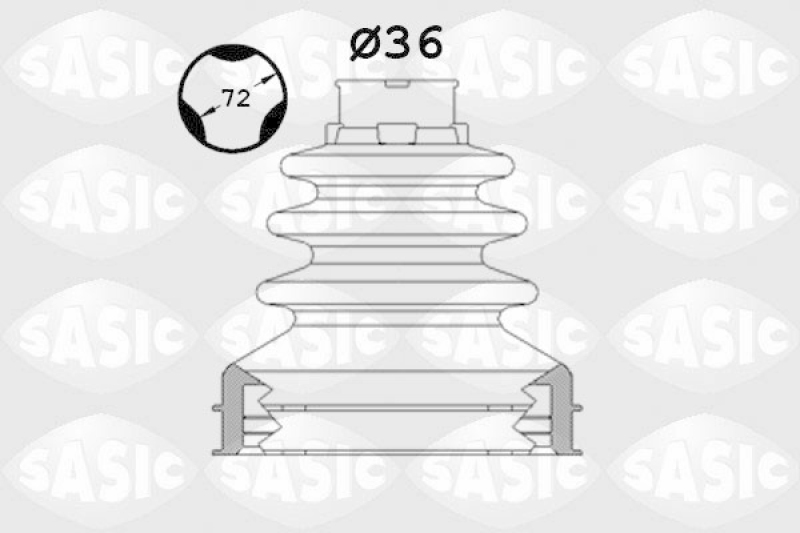 SASIC Bellow Kit, drive shaft