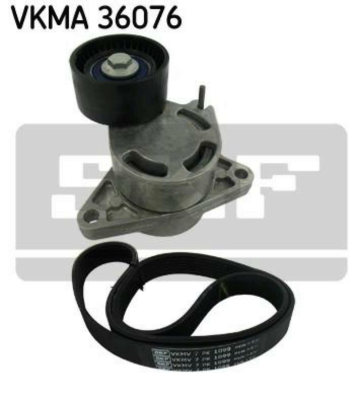 SKF Keilrippenriemensatz VKMA 36076
