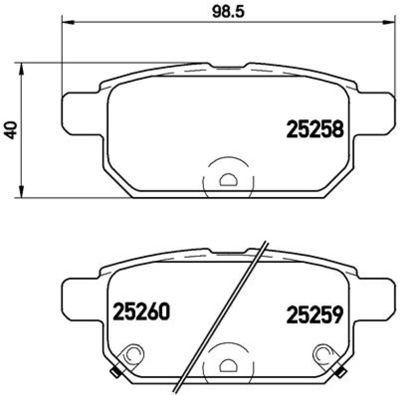 BREMBO Bremsscheiben + BREMBO Beläge