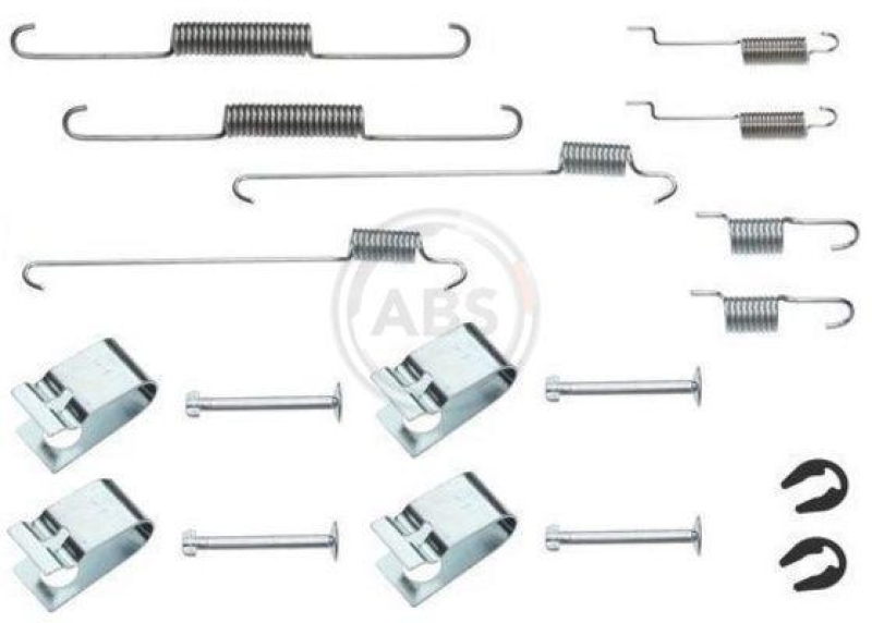 A.B.S. Zubeh&ouml;rsatz Bremsbacken Trommelbremse Montagesatz 0815Q