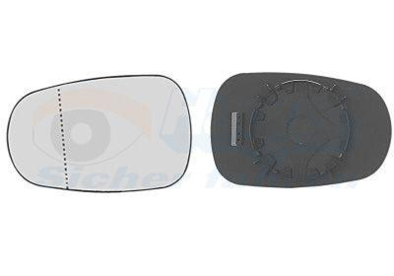 VAN WEZEL Spiegelglas, Au&szlig;enspiegel * HAGUS * 3328839