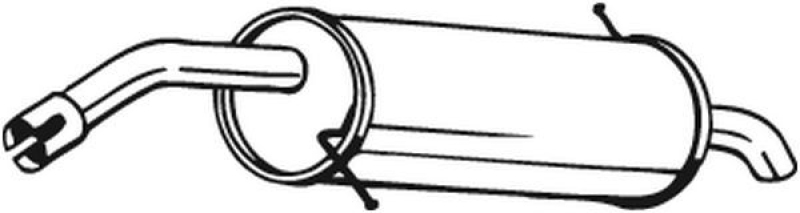 BOSAL Endschalld&auml;mpfer 154-479