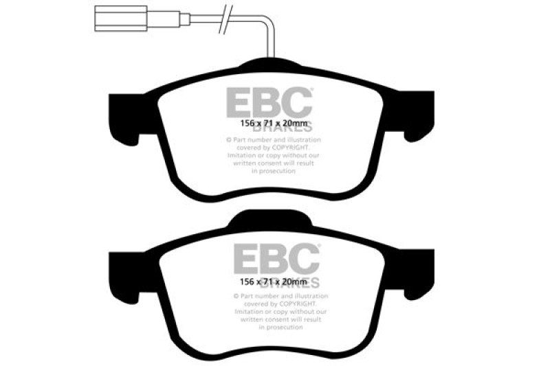 EBC Brakes Brake Pad Set, disc brake