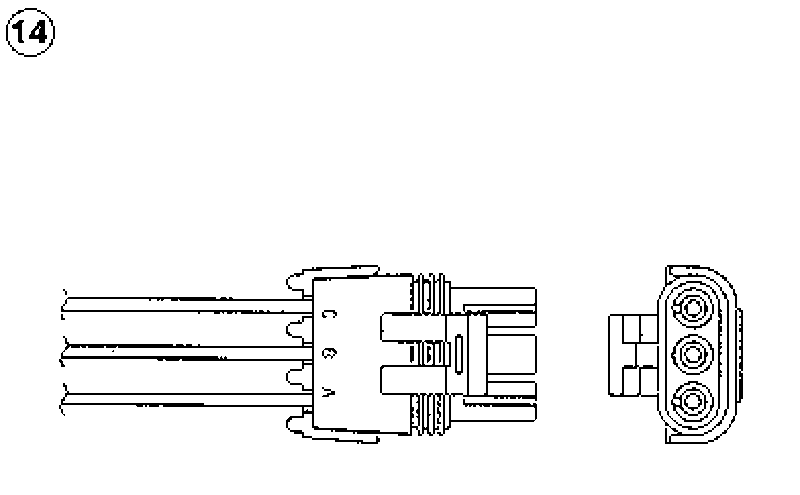 NGK Air Mass Sensor