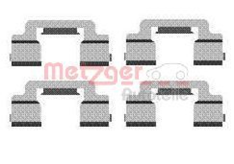 METZGER Accessory Kit, disc brake pad