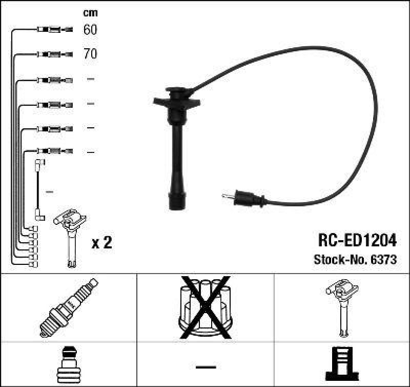 NGK Ignition Cable Kit