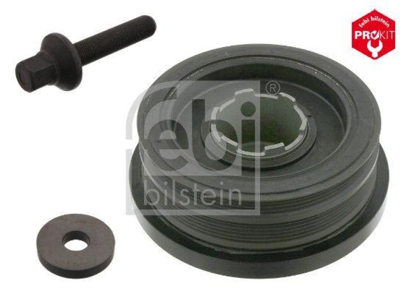 Febi Bilstein Riemenscheibe Kurbelwelle ProKit passend für BMW E46 E91 X3 E83 34166