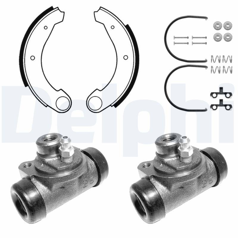 DELPHI Brake Shoe Set