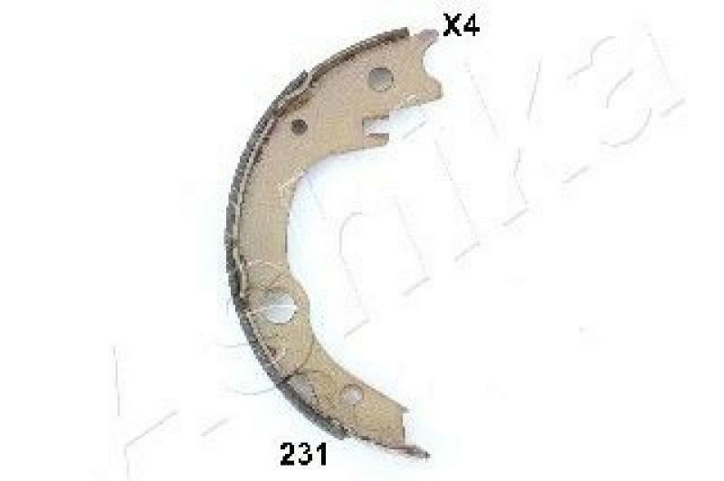 ASHIKA Brake Shoe Set, parking brake