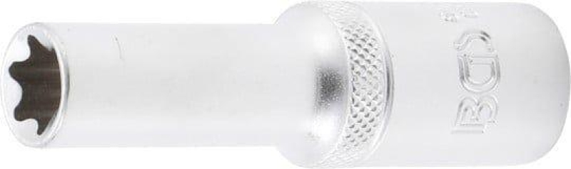 Steckschlüssel-Einsatz E-Profil, tief | Antrieb Innenvierkant 12,5 mm (1...