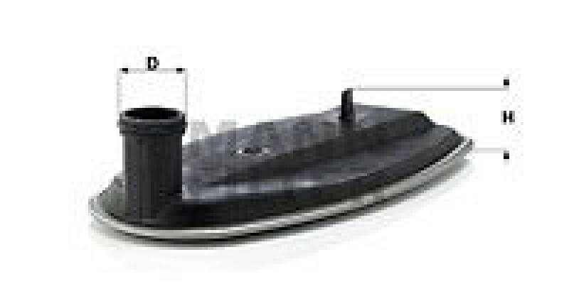 MANN-FILTER Hydraulic Filter, automatic transmission