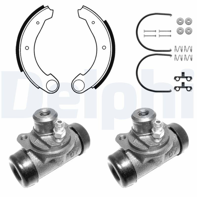 DELPHI Brake Shoe Set
