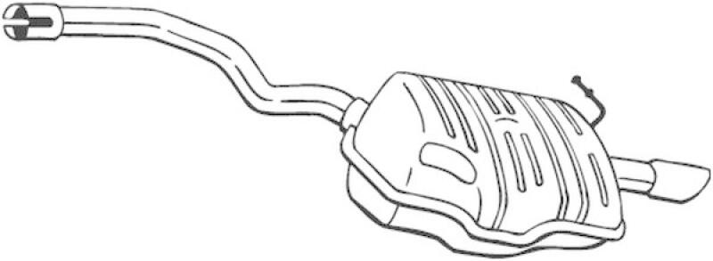 BOSAL Endschalld&auml;mpfer