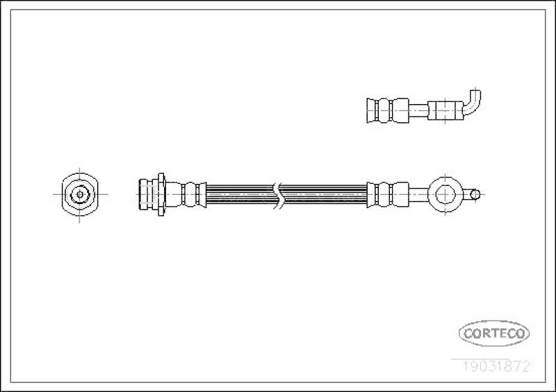 CORTECO Bremsschlauch