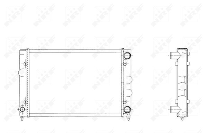 NRF Radiator, engine cooling