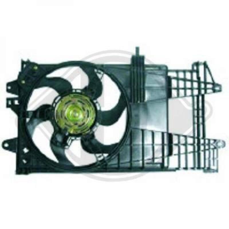 DIEDERICHS Fan, radiator