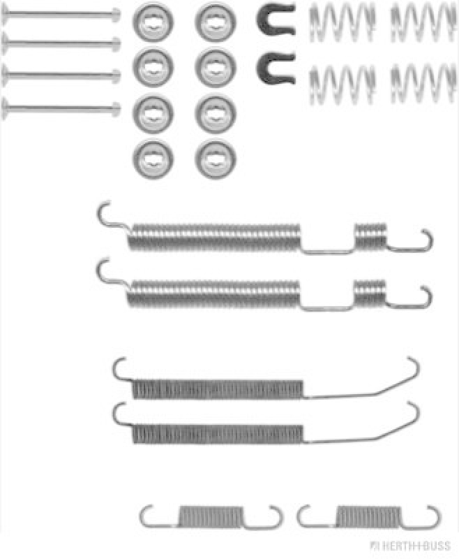 HERTH+BUSS JAKOPARTS Accessory Kit, brake shoes