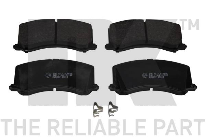 Bremsbelagsatz, Scheibenbremse 225207