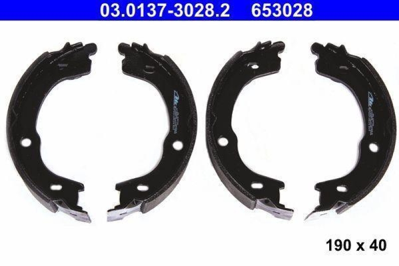 ATE Brake Shoe Set, parking brake