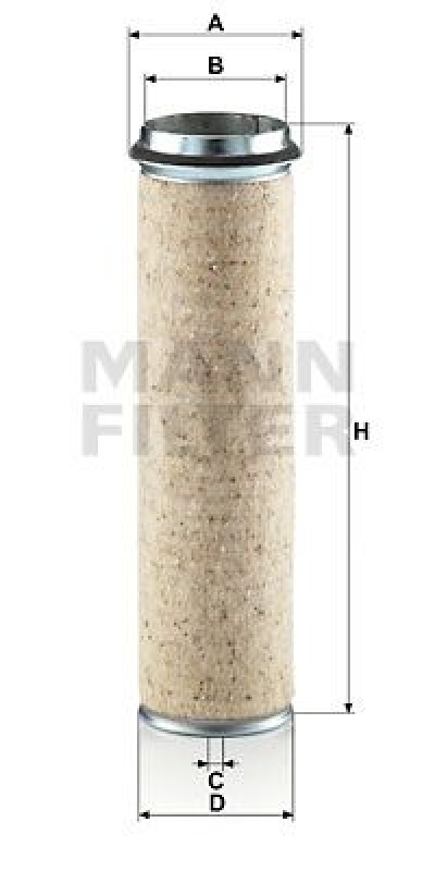 MANN-FILTER Secondary Air Filter