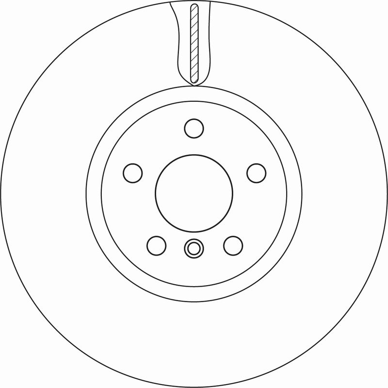 2x TRW Bremsscheibe