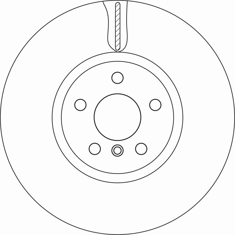 2x TRW Bremsscheibe