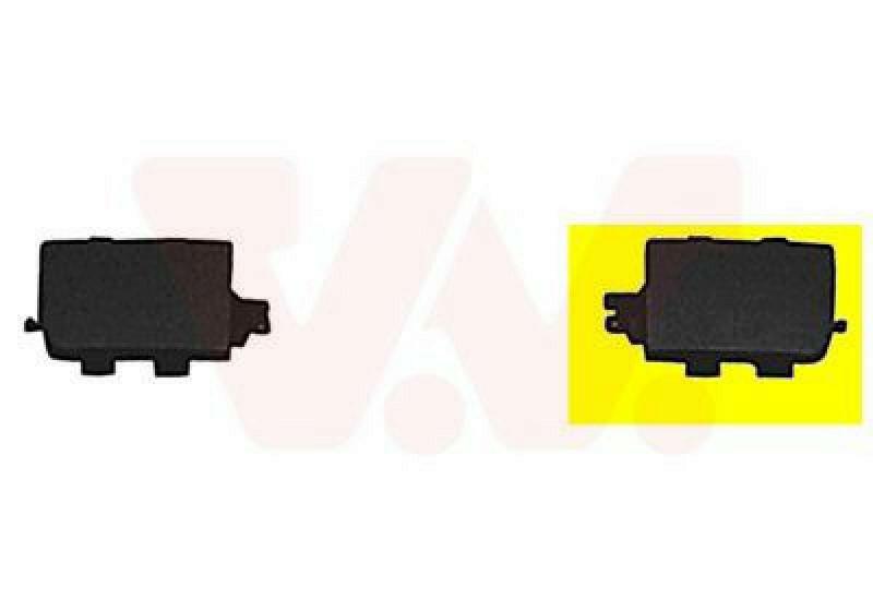VAN WEZEL Trim/Protective Strip, bumper