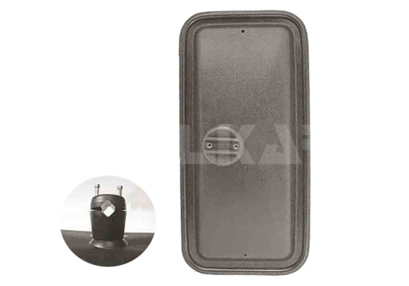Exterior Mirror, driver cab