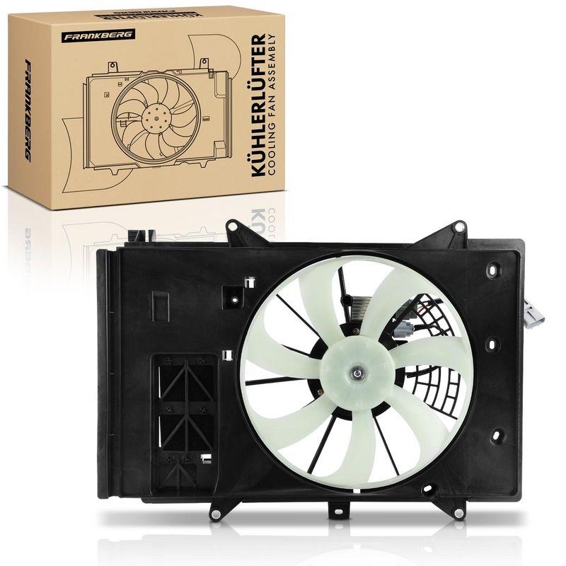 1x Frankberg Motork&uuml;hler Einfachl&uuml;fter mit K&uuml;hlerl&uuml;fterrahmen passend f&uuml;r Mazda CX-3 DK 2.0 SKYACTIV-G Bj ab 2015 5481FB0043380