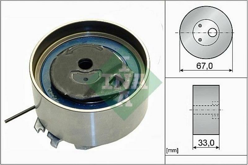 INA Tensioner Pulley, timing belt