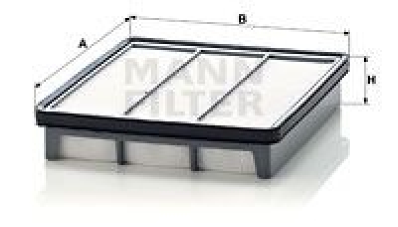 MANN-FILTER Luftfilter