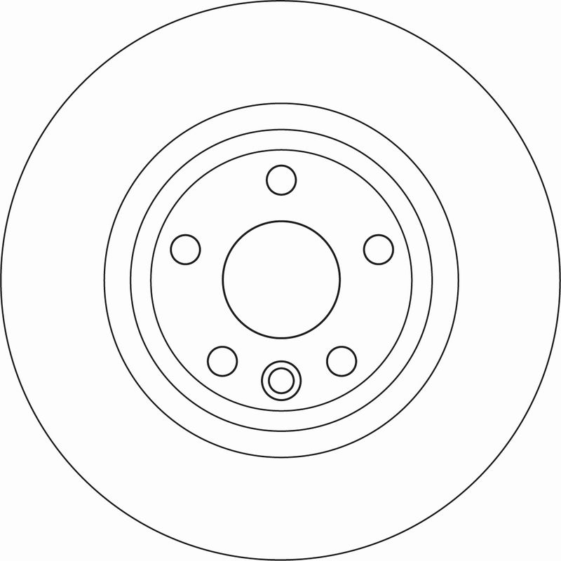 2x TRW Bremsscheibe